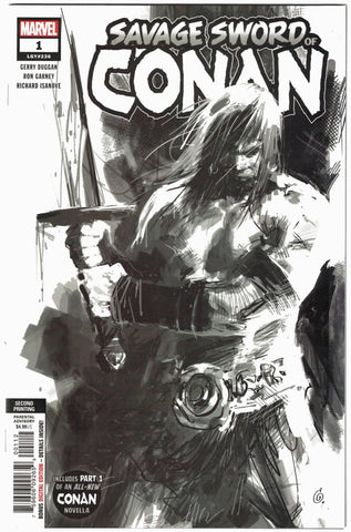 Savage Sword Of Conan #1 - Second Printing