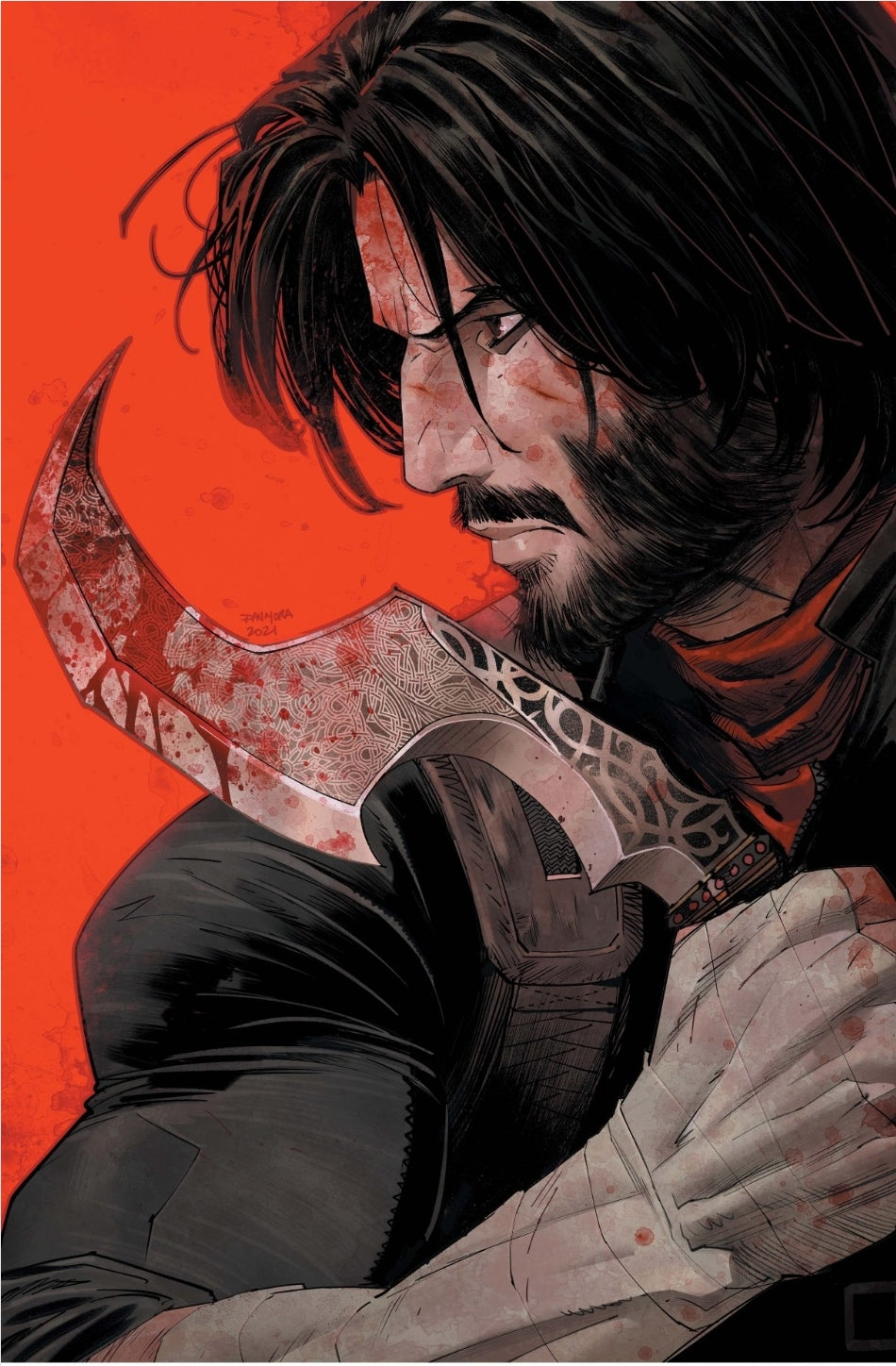 洋書 Brzrkr #3 1:100 variant BRZRKR Vol. 3 – BOOM! Studios