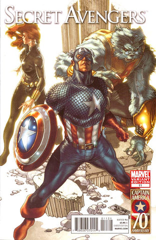 Secret Avengers #11 - Captain America 70th Anniversary - Simone Bianchi