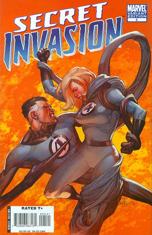 Secret Invasion #5 - 1:20 Ratio Variant - Leinil Francis Yu