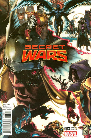 Secret Wars #3 - 1:20 Ratio Variant - Simone Bianchi