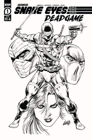 Snake Eyes: Deadgame #1 - 1:10 Ratio Variant - Rob Liefeld