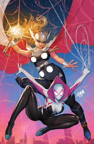 Spider-Gwen: Gwenverse #2 - CK Shared Exclusive Virgin Variant - DAMAGED COPY -  David Nakayama