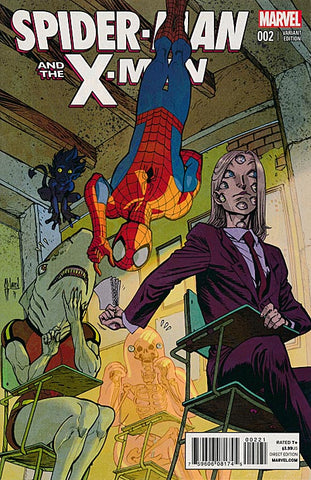 Spider-Man and the X-Men #2 - 1:25 Ratio Variant - Guillen March