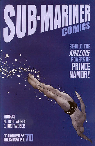 Sub-Mariner Comics 70th Anniversary Special #1 - 1:15  Ratio Variant - Marcos Martin