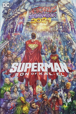 Superman: Son of Kal-El #1 - CK Exclusive - SIGNED - Alan Quah