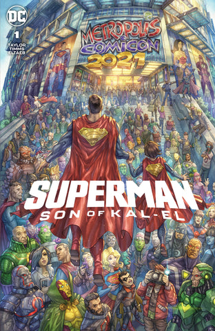 Superman: Son of Kal-El #1 - CK Exclusive - DAMAGED COPY - Alan Quah