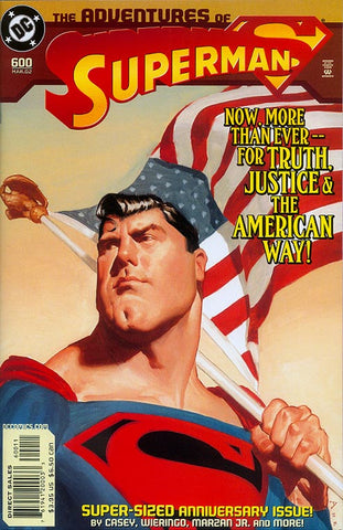 Adventures Of Superman #600 - Mike Wieringo, Daniel Adel
