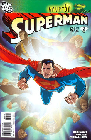 Superman #681 - 1:10 Ratio Variant - Bernard Chang