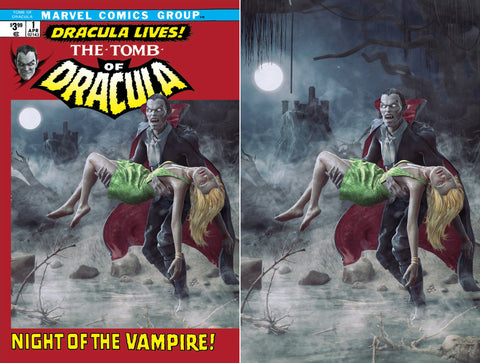 Tomb of Dracula #1 Facsimile - NYCC CK Exclusive - Neal Adams Homage - Bjorn Barends