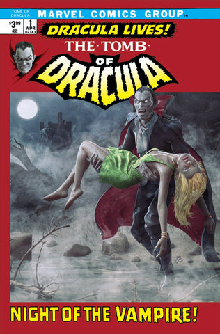 Tomb of Dracula #1 Facsimile - NYCC CK Exclusive - DAMAGED COPY - Neal Adams Homage - Bjorn Barends