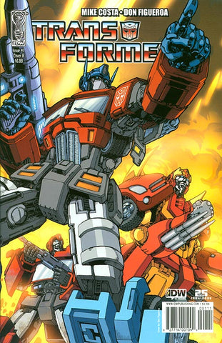 Transformers #1 - Cover B - Don Figueroa