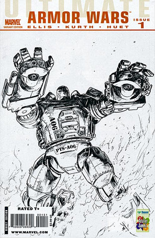 Ultimate Armor Wars #1 - Diamond 2009 Retailer Summit Exclusive - Steve Kurth