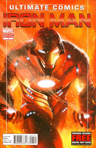 Ultimate Comics Iron Man #1 - 1:20 Ratio Variant - Gabriele Dell'Otto