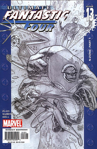Ultimate Fantastic Four #13 - Sketch - Adam Kubert