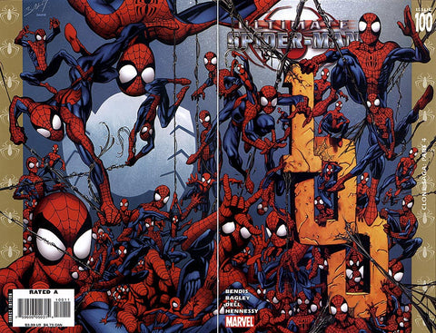Ultimate Spider-Man #100 - Wrap-Around - Mark Bagley