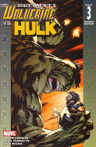 Ultimate Wolverine Vs Hulk #3 - 1:15 Ratio Variant - Adam Kubert