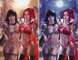 Vampirella: The Dark Powers #4 - Exclusive Variant - Vampirella/Red Sonja Crossplay - Josh Burns