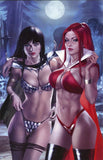 Vampirella: The Dark Powers #4 - Exclusive Variant - Vampirella/Red Sonja Crossplay - Josh Burns