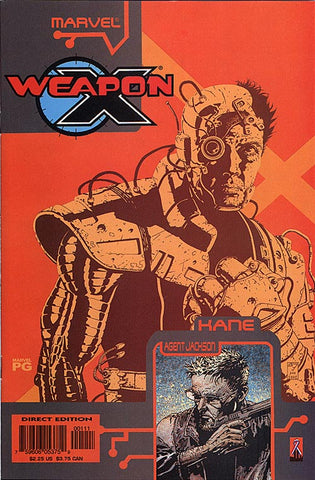 Weapon X The Draft Kane #1 - JH Williams