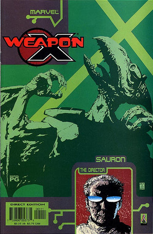 Weapon X The Draft Sauron #1 - JH Williams