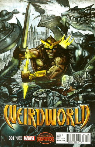 Weirdworld #1 - 1:20 Ratio Variant - Simon Bisley