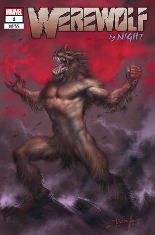 Werewolf by Night #1 - CK Exclusive - DAMAGED COPY - Lucio Parrillo