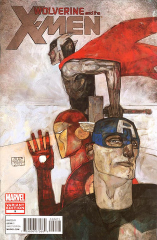 Wolverine And X-Men #9 - 1:25 Ratio Variant - Alex Maleev