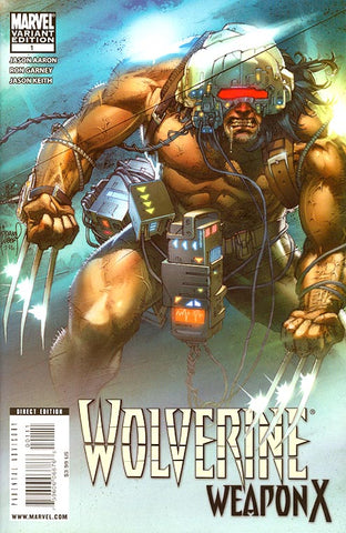 Wolverine Weapon X #1 -Variant Cover - Adam Kubert