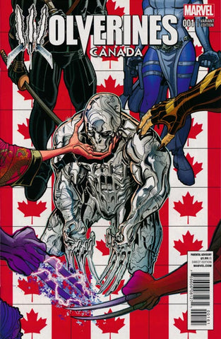 Wolverines #1 - Canada Variant - Nick Bradshaw