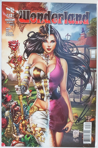 Grimm Fairy Tales Presents Wonderland #12 - Cover C - SIGNED - Mike Krome