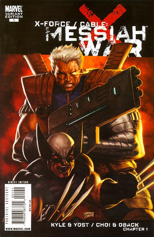 X-Force Cable Messiah War #1 - 1:25 Ratio Variant - Rob Liefeld