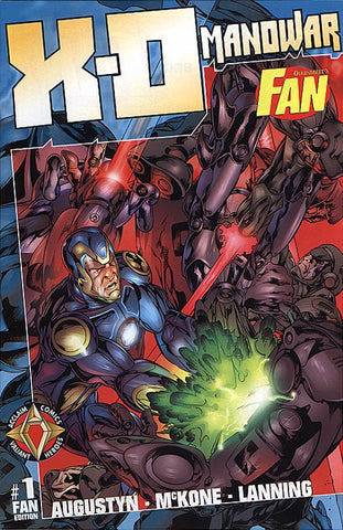 X-O Manowar #1 - Overstreet Fan Edition- Mike McKone