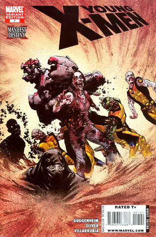 Young X-Men #7 - Zombie Variant - David Yardin